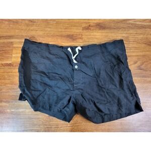 Rawganique Black 100% Hemp Size Small Shorts